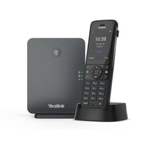 Yealink W78P | Wireless DECT Phone System | W70B Base Station and W78H Handset Yealink W78P | Wireless DECT Phone System | W70B Base Station and W78H Handset